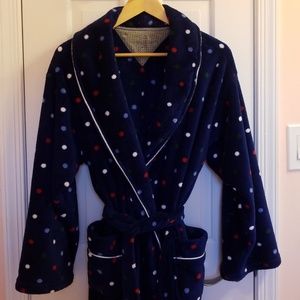 Tommy Hilfiger Printed Plush Robe